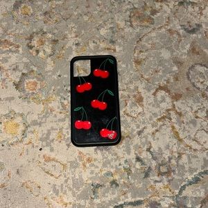 iphone 11, wildflower phone case cherry🍒